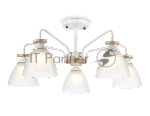 Светильник Ambrella light TR9567/5 WH/FR белый/белый матовый E27/5 max 40W D620*250