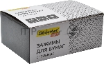 Зажимы Silwerhof Daily сталь 51мм черный (упак.:12шт) картонная коробка, вид 7