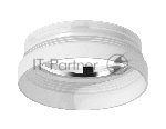 Насадка для корпуса светильника N6245 FR белый матовый D60*H22mm Out8mm MR16
