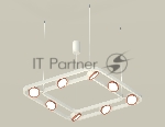 Светильник Ambrella light XB9177103/8 SWH/PPG белый песок/золото розовое полированное GX53 (C9177, N8126)