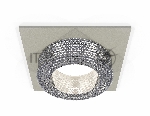 Комплект встраиваемого светильника Ambrella light XC7633020 SGR/CL серый песок/прозрачный MR16 GU5.3 (C7633, N7191)