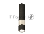 Светильник Ambrella Light XP7402090 SBK/PSL черный песок/серебро полированное MR16 GU5.3