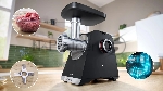 Мясорубка электрическая Bosch MFWS640B черный, 2100 Вт, 3.5 кг/мин, реверс, насадки - 9, вид 15