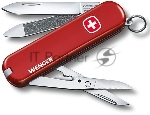 Нож перочинный Victorinox Wenger (0.6423.91) 65мм 7 функций красный карт.коробка