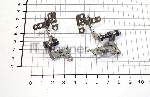 Петли для ноутбука HP Pavilion DV4-5000, DV4-5100, DV4-5200, DV4-5300, DV4-5003TX, DV4-5112, DV4-5102, DV4-5021, DV4-5A01, TPN-P102