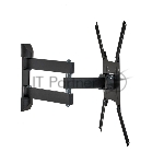 Кронштейн Kromax Optima-404 черный 15"-55" настенный от стены 66.5-444мм наклон +5°/-12° VESA 400х40