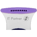 Отпариватель Centek CT-2380 белый/фиолетовый, 800 Вт, 15 г/мин, 330 мл, вид 5