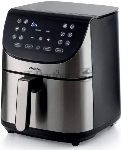 Аэрофритюрница Ariete 4628/00 черный/серебристый, 1800 Вт, 7 л, сенсор, 12 программ