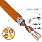 Кабель огнестойкий Rexant КПСЭнг(А)-FRLS 2x2x0,75 мм², бухта 200 м, 01-4910-1