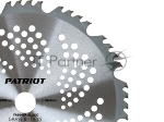 Нож PATRIOT TBM-48D=255x25.4мм 48 твердосплавных зубьев, вид 4