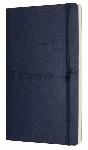 Блокнот Moleskine CLASSIC SOFT QP618B20 130х210мм 192стр. нелинованный мягкая обложка фиксирующая резинка синий сапфир