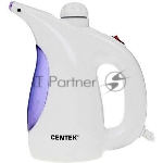 Отпариватель Centek CT-2380 белый/фиолетовый, 800 Вт, 15 г/мин, 330 мл, вид 6