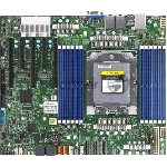 Материнская плата Supermicro MBD-H13SSL-NT-B, ATX, 1xSP5 AMD EPYC 9004/9005, 12x DIMM DDR5 6000 MT/s, AST2600, 8x SATA3, 3x PCIe 5.0 x16 slots, 2x PCIe 5.0 x8 slots, 2x M.2 PCIe 5.0 x4 SATA/NVMe (M-key 2280/22110), 2x 10Gbase-T LAN Ports via Broadcom BCM57416