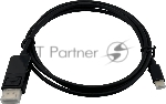 Кабель Buro ver1.4 USB Type-C (m) DisplayPort (m) 1.5м черный