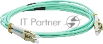 Патч-корд LANMASTER LAN-2LC-2LC/OM3-10 2x50/125 OM3 LC дуплекс-LC дуплекс 10м LSZH голубой
