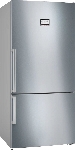 Холодильник Bosch KGN86AI32U серебристый двухкамерный 479/140л морозилка снизу, вид 14