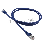 Патч-корд LANMASTER LSZH FTP cat.5e, 3.0 м, синий