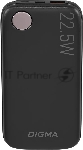 Портативный аккумулятор Digma DGPF10B 10000mAh QC3.0/PD3.0 22.5W 3A USB-A/USB-C черный