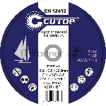 Диск CUTOP T41-230x2,5x22.2 профессиональный отрезной по металлу 23025