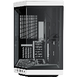 Корпус без блока питания Case HYTE Y70, Midi-Tower, TG, no fans, 2xUSB-A 3.2, 1xUSB Type-C, E-ATX, ATX, mATX, mITX Black