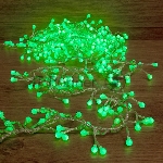 Гирлянда Neon-night "Мишура LED" 3 м прозрачный ПВХ, 288 диодов, цвет зеленый
