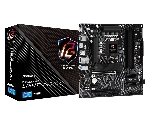 Материнская плата ASRock B760M PG Lightning/D4, LGA 1700, Intel B760, 4xDDR4, 4xSATA, 2xM.2, 1xPCIe 4.0 x16, DisplayPort, HDMI, USB Type-C, 1x1Gb LAN, 3x3.5 мм, 7.1, microATX