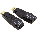 Передатчик и приемник сигнала DisplayPort Kramer Electronics 612R/T 1.2 по волоконно-оптическому кабелю; кабель 2LC, многомодовый ОМ3, до 100 м, поддержка 4К60 4:4:4