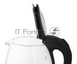 Чайник электрический Homestar HS-1052 1,2 л, стекло/пластик черный, вид 6
