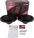 Колонки автомобильные Kicx ST 693 200Вт 92дБ 4Ом 16x24см (6x9дюйм) (ком.:2кол.) коаксиальные четырехполосные