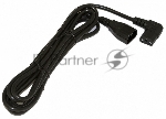 Кабель питания IEC 320 C19 - IEC 320 C20 (3x1.5), 16A, прямая вилка, 1м, черный Hyperline PWC-IEC19-IEC20-1.0-BK