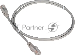Патч-корд LANMASTER TWT UTP cat.5e, с заливными колпачками, 7.0 м, серый