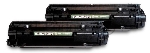 Картридж лазерный Cactus CS-CF283AD черный (1500 стр.) x2уп. для HP LJ Pro M125nw/M127fw