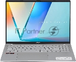 Ноутбук ASUS Vivobook S16 M3607HA/16"/IPS/AMD Ryzen 7 260/16GB/512GB SSD/AMD Radeon 780M/Windows 11 Pro/серебристый/1.7kg