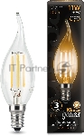 Лампа Gauss LED Filament Свеча на ветру E14 11W 720lm 2700K 1/10/50