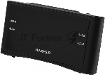 Радиобудильник Harper HCLK-1006 черный LED подсв:зеленая часы:цифровые AM/FM