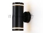 Светильник Ambrella light ST3333/2 BK черный IP54 GX53/2 max 15W 210*85*125