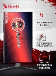 Монитор 27" BLOODY MN272Q IPS 2560x1440, 240 Гц, 5 мс, 16:9, 400 кд/м², 2xHDMI, 2xDisplayPort, трехсторонний безрамочный дизайн, Flicker Free, Low Blue Light, HDR10, темно-серый, вид 39