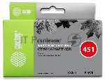 Картридж струйный Cactus CS-CLI451BK черный (10,2 мл) для Canon MG 6340/5440/IP7240