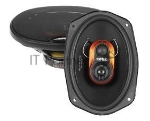 Колонки автомобильные Edge ED229-E8 300Вт 80дБ 4Ом 16x23см (6x9дюйм) (ком.:2кол.) коаксиальные трехполосные