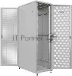 Шкаф серверный NTSS Премиум (NTSS-R22U60100PD/PD) напольный 22U 600x1000мм пер.дв.перфор. задн.дв.перфор. 900кг серый IP20 сталь