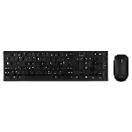 Беспроводной набор Sven ножничная клавиатура + мышь KB-C2550W чёрный (109 кл.,12Fn, 1000DPI, 2+1 кл.)