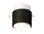Светильник Ambrella Light XS7511040 SBK/SWH черный песок/белый песок MR16 GU5.3 (N7925, C7511, N7030)