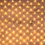 Гирлянда Neon-night "Сеть" 1,5х1,5м, прозрачный ПВХ, 150 LED теплый белый