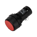 Кнопка Rexant EB22 возвратная красная NO+NC 230 В