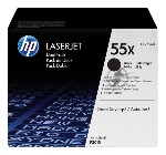 Картридж лазерный набор из 2 шт HP LaserJet CE255XD черный для LJ P3015(2 х 12500 стр)