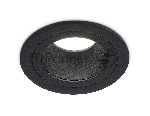 Встраиваемый точечный светильник Ambrella light TN102824 BK/BK черный/черный GU5.3 D92*50