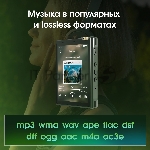 Плеер Hi-Fi Flash Digma Pro XT7 черный/золотистый/3.5"/microSD/microSDHC, вид 12