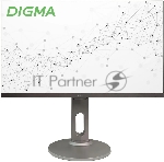 Монитор 27" Digma Progress 27P705Q IPS 2560x1440, 75 Гц, 5 мс, 16:9, 300 кд/м2, 2xHDMI, 1xDP, 1x3.5 мм, черный/серебристый