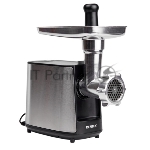 Мясорубка электрическая Centek CT-1617 Juice серебристый, 2000 Вт, 2.0 кг/мин, реверс, защита от перегрузки, насадки - 5