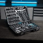 Набор инструментов, 1/4", 1/2", CrV, 120 зубьев, 82 предмета Gross